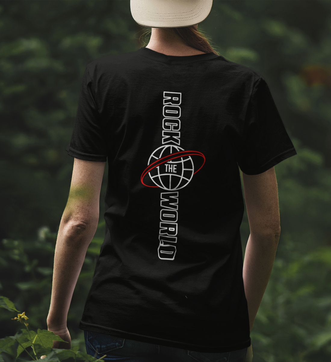 ROCK THE WORLD  - Damen T-Shirt